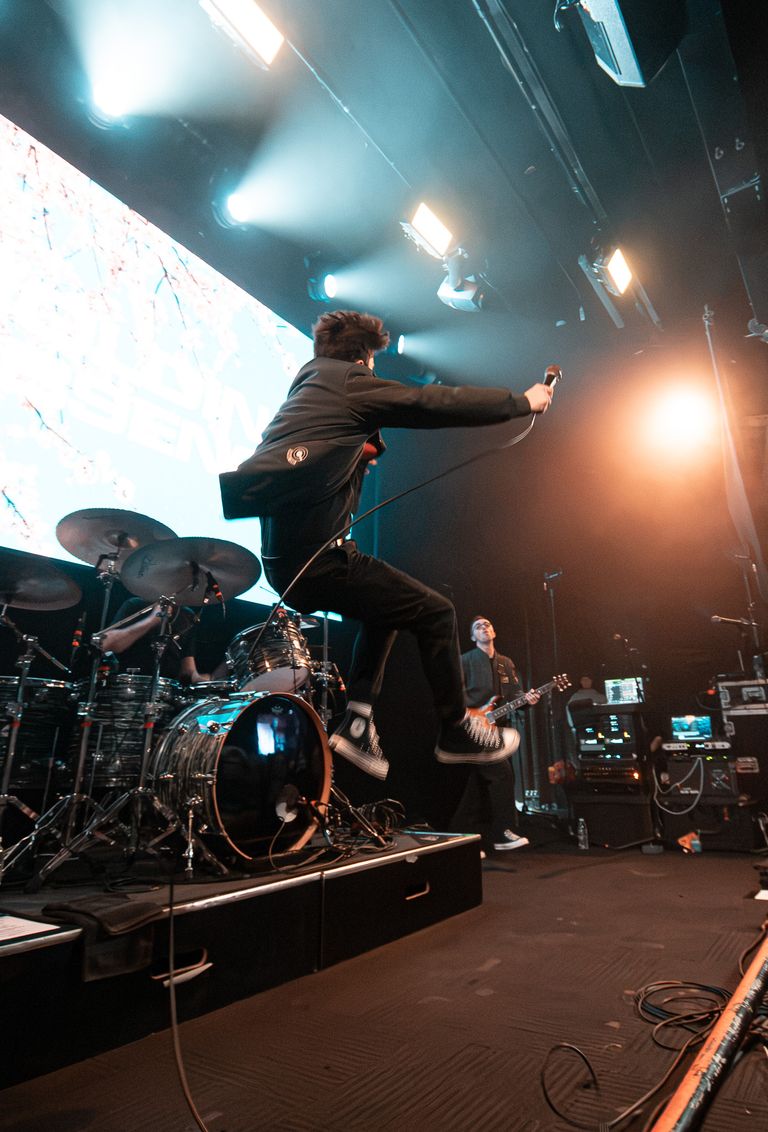 Holding Absence performing live in Adelaide at Lion Arts Factory